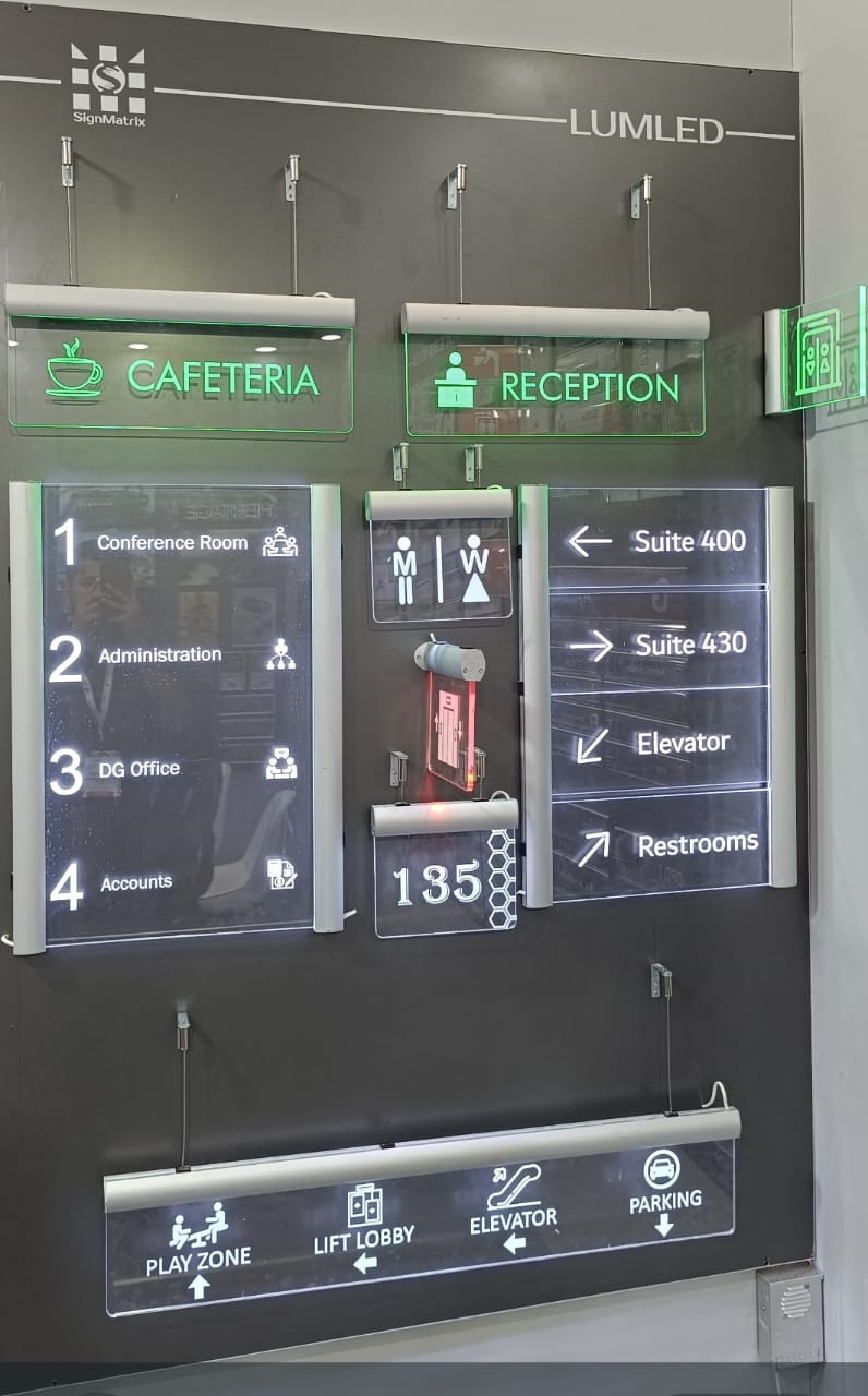 Lumled Sign Architectural Sign System
